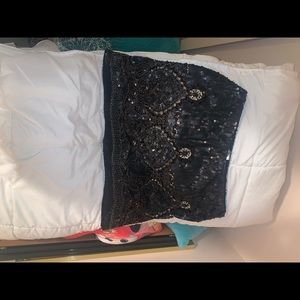 sequin skirt